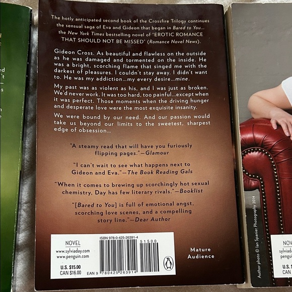 Crossfire Series Set - Blue, Green, Black, Brown Covers - Picture 4 of 9